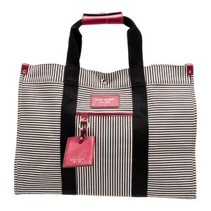 Henri Bendel Large Weekend Tote Stripe Bag